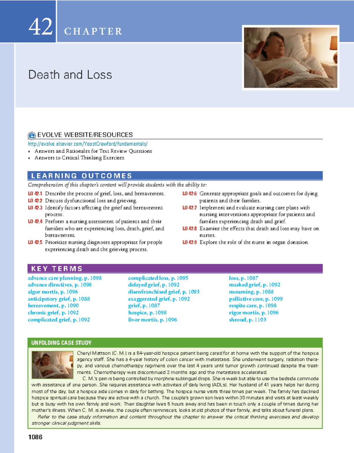 42 C HA P T E R Death and Loss: Understanding Grief and Bereavement ...