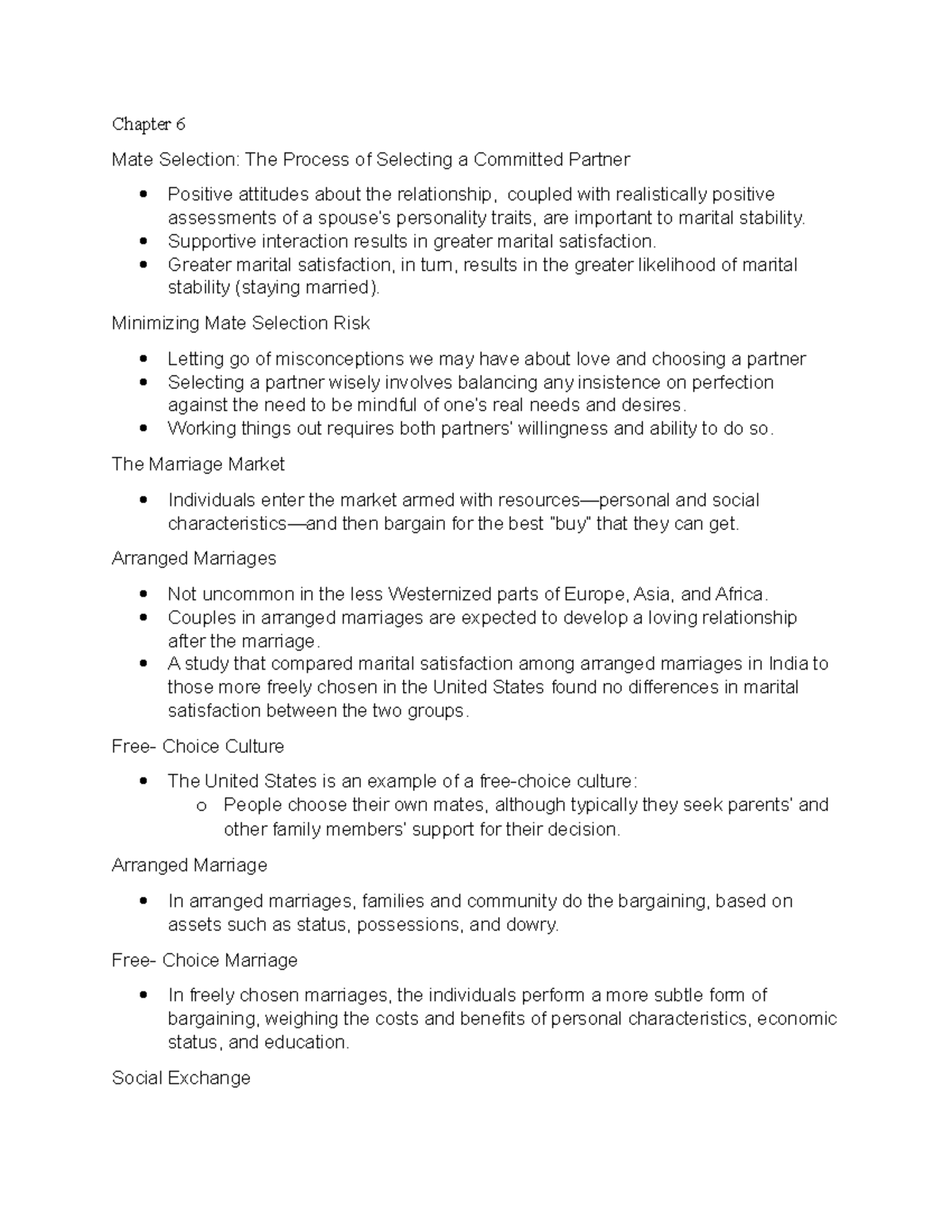 Process of Selecting a Committed Partner - Supportive interaction ...