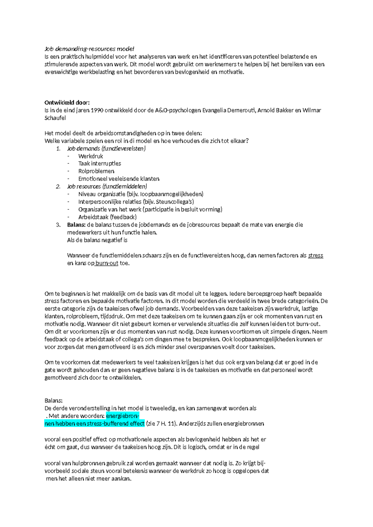 JD-R Model: Analyzing Job Demands and Resources for Employee Wellbeing ...
