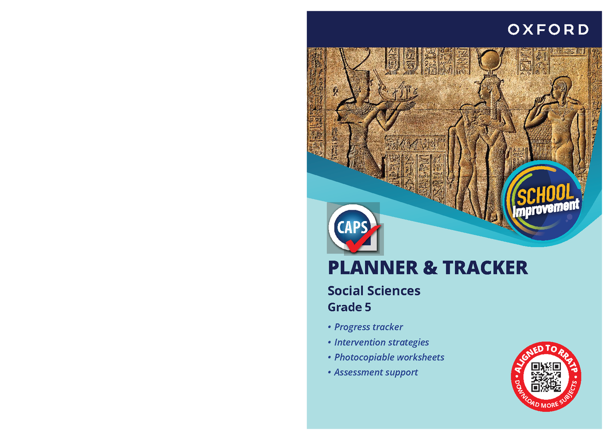 Oxford CAPS Tracker & Planner: Social Sciences Grade 5 - Studocu