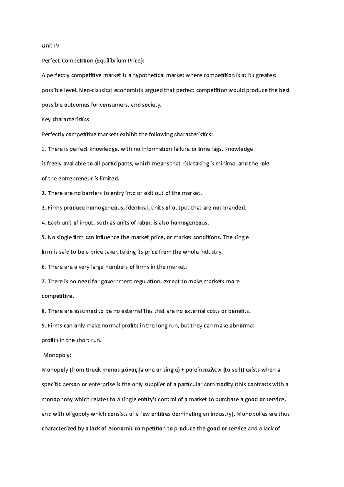 Structural Assumptions notes - Structural Assumptions Economics is the ...