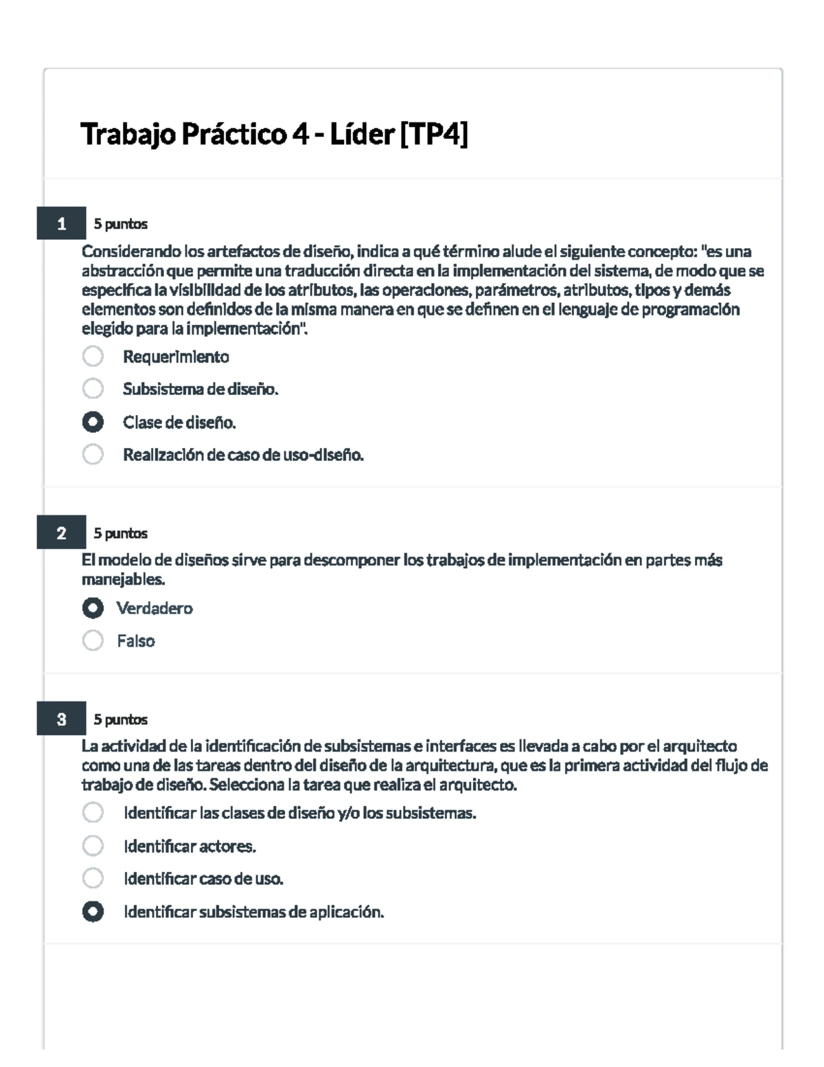 TP3 - Análisis y Diseño de Software: Requerimientos y Modelos - Studocu