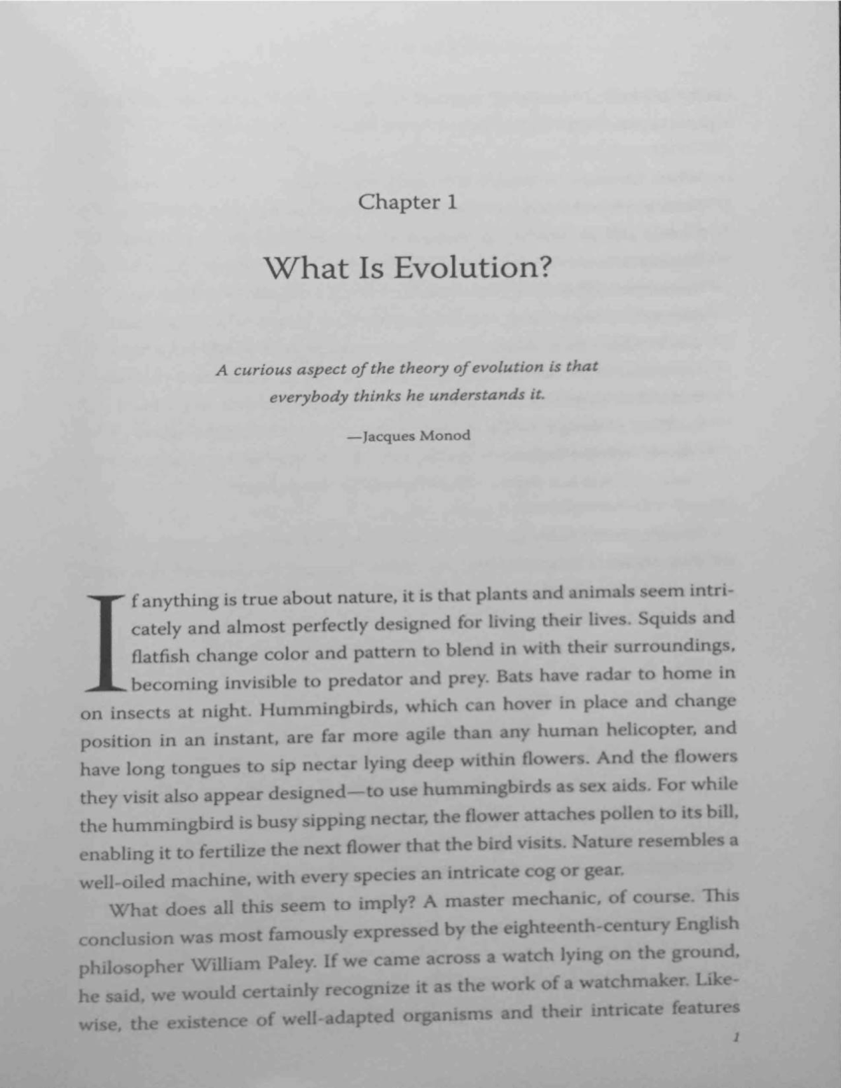ABC 101 Chapter 1: Understanding Evolution and Its Principles - Studocu