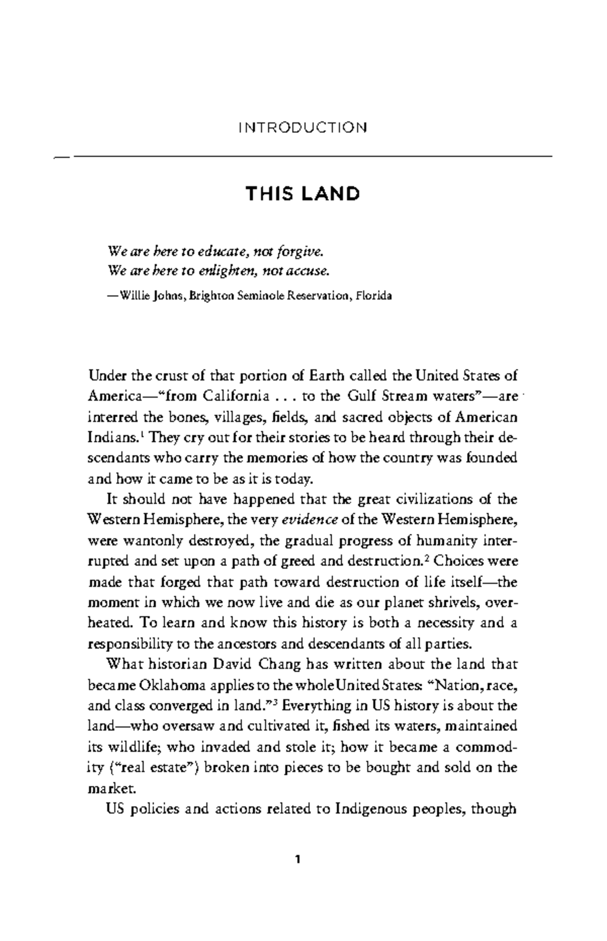 An Indigenous Peoples' History of the United States: Colonialism ...