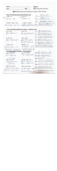 Algebra 2 - Honors - Studocu
