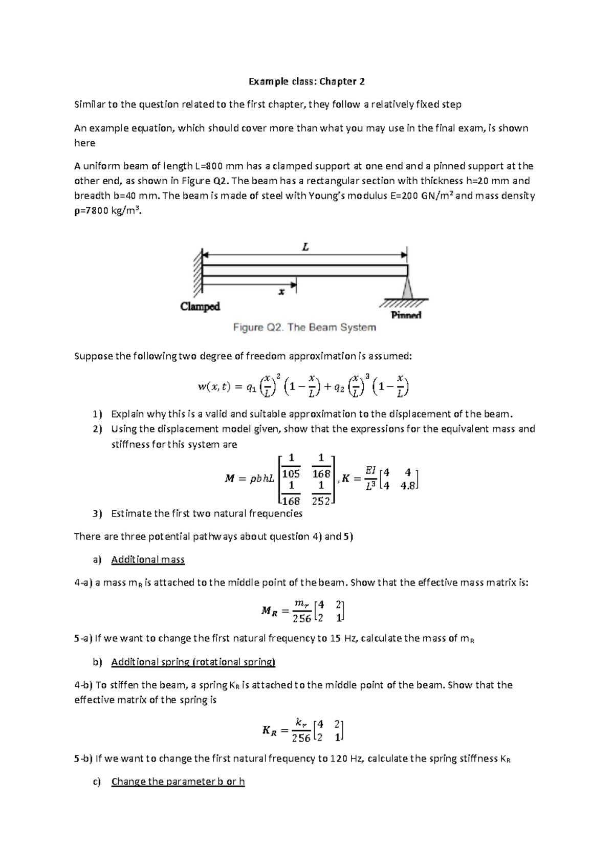 EG-360 Comprehensive example for Chapter 2 - Example class: Chapter 2 ...