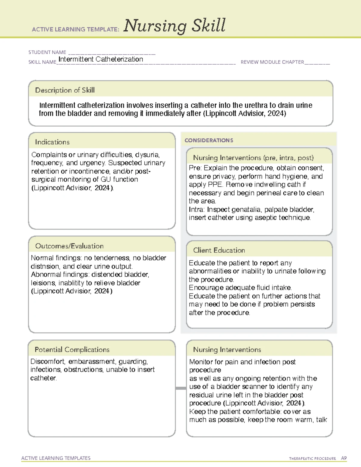 Bladder Scanning Fundamentals: Active Learning Templates for Nursing ...