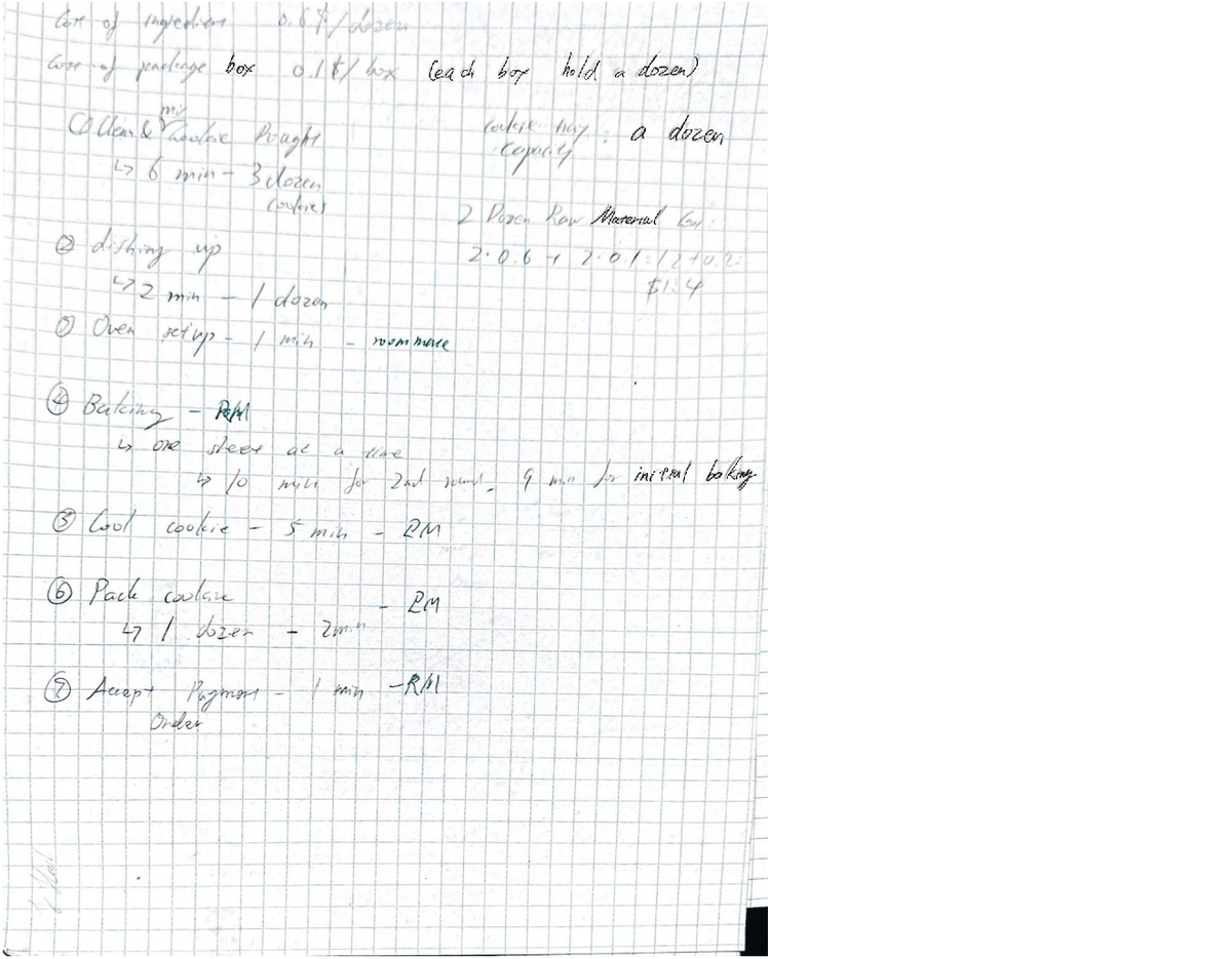 Baking Process Notes for Course Code 0.6: Cookie Production - Studocu
