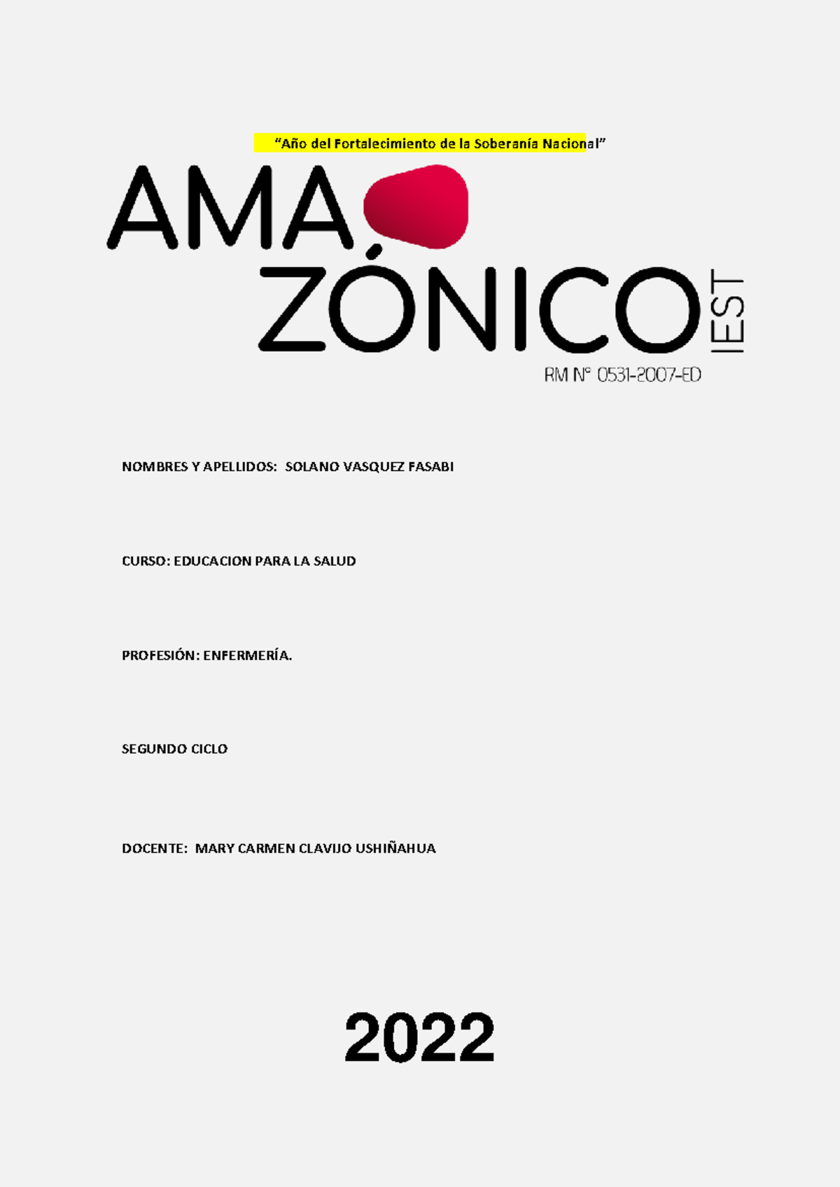 Semana 6: Mapa Conceptual de Patologías en Educación para la Salud - Studocu