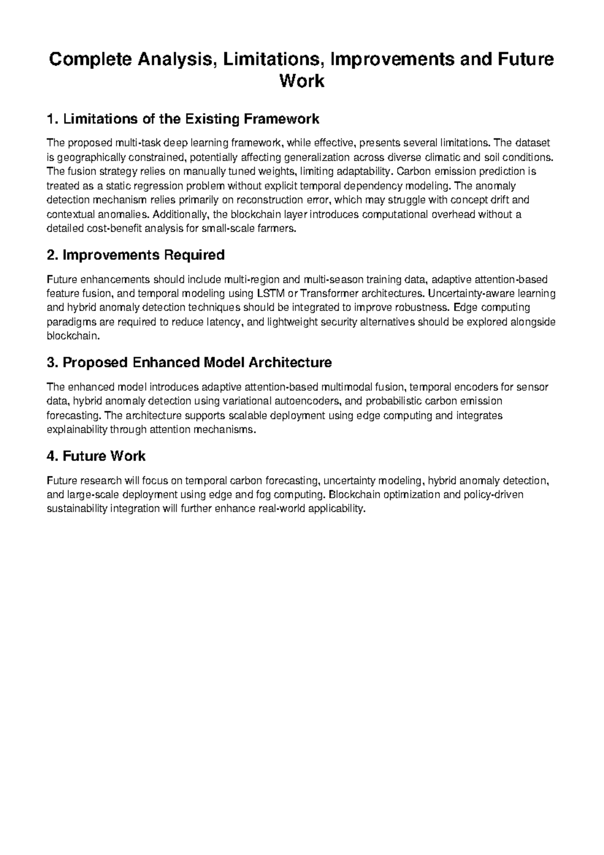 Complete Analysis of Limitations & Future Work in Precision Agriculture ...