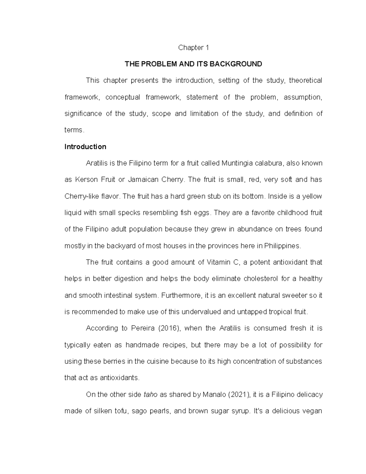 Chapter-1- Template - RESEARCH - Chapter 1 THE PROBLEM AND ITS ...