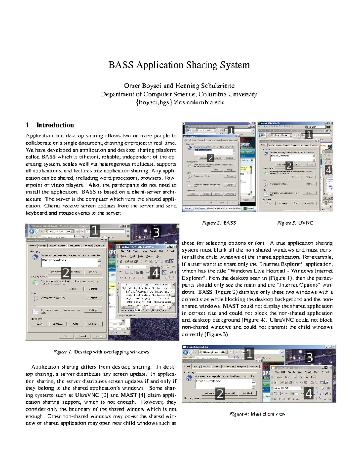 BASS application sharing system: A demo paper on collaboration tools ...