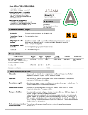 Safety Data Sheet (SDS) for Solvesso 100 - Industrial Solvent - Studocu