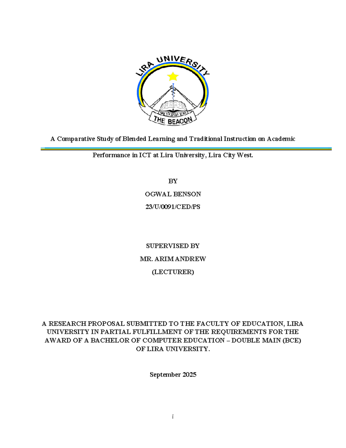 Comparative Study of Blended Learning vs Traditional Instruction in ICT ...