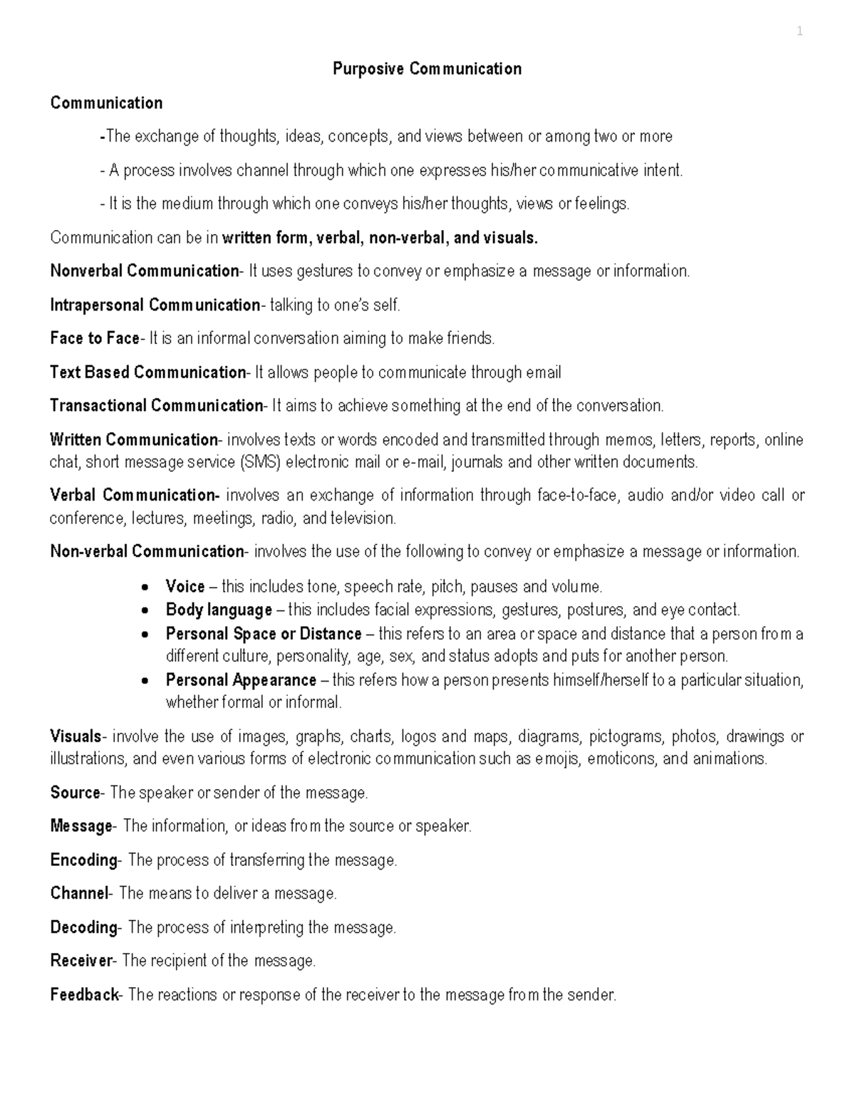 Purposive-Communication - Purposive Communication Communication - The ...