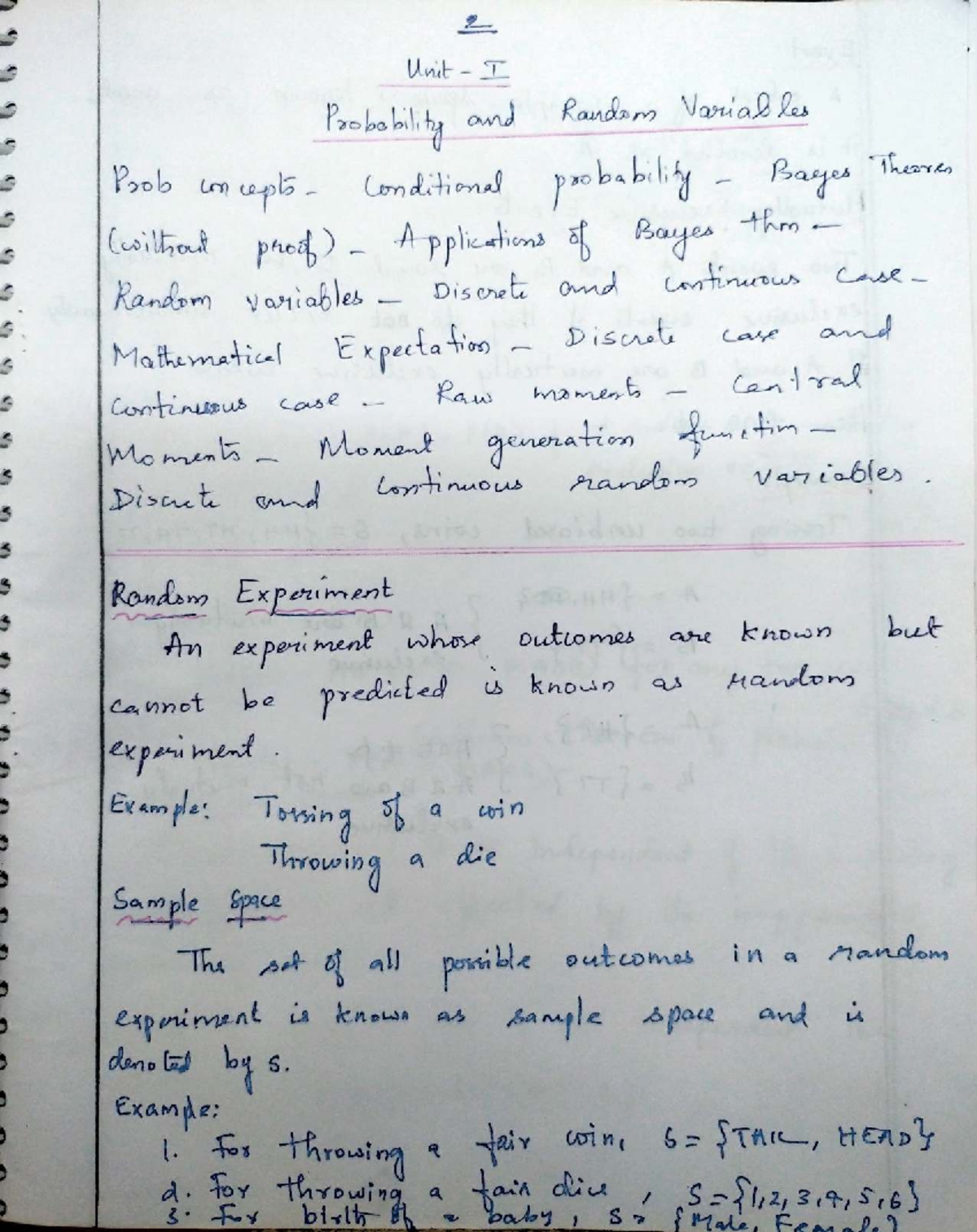 Probability and Random Variables: A Comprehensive Study (MATH 101 ...