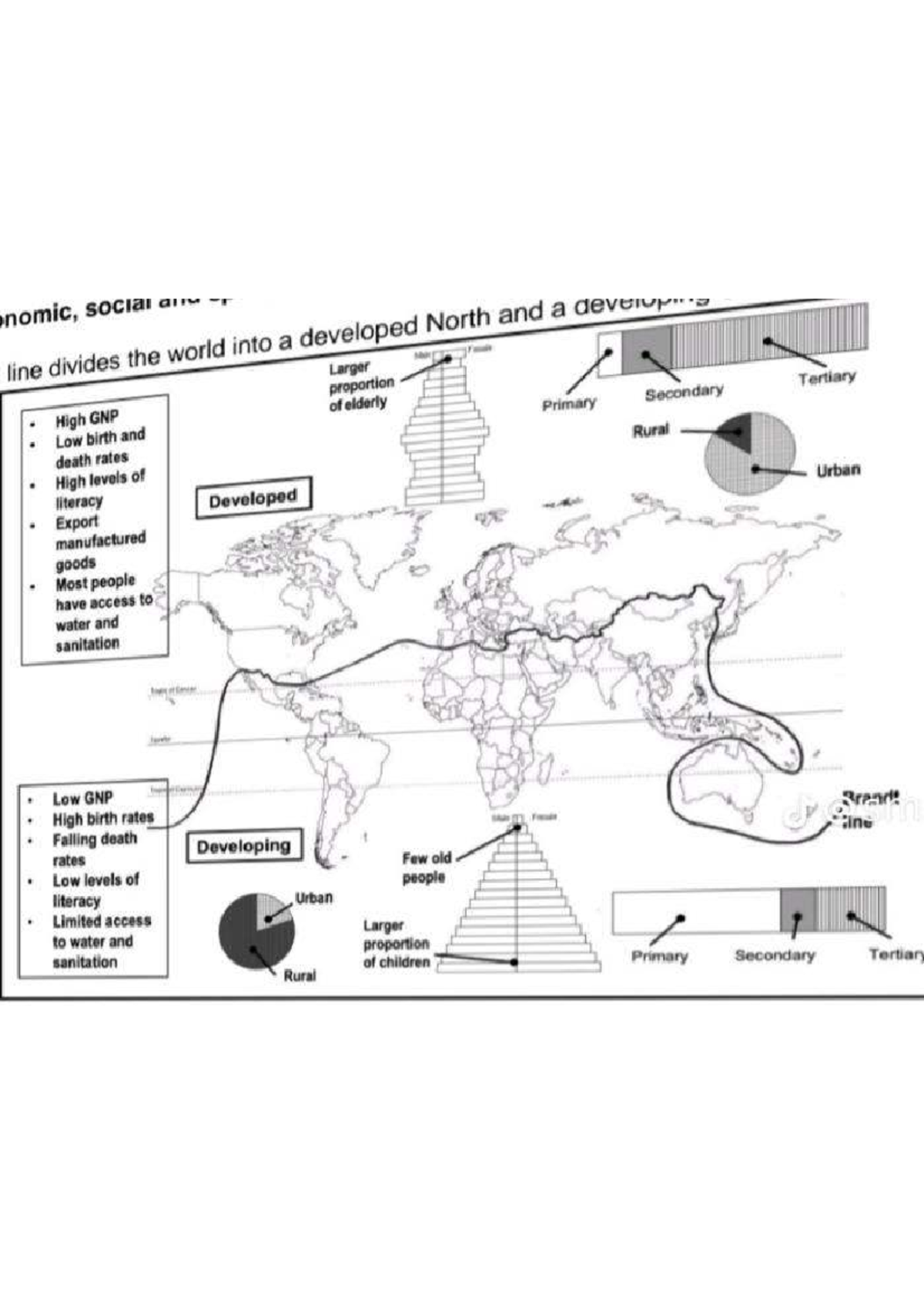 P3 - The Divide: Developed vs Developing Nations Analysis - Studocu