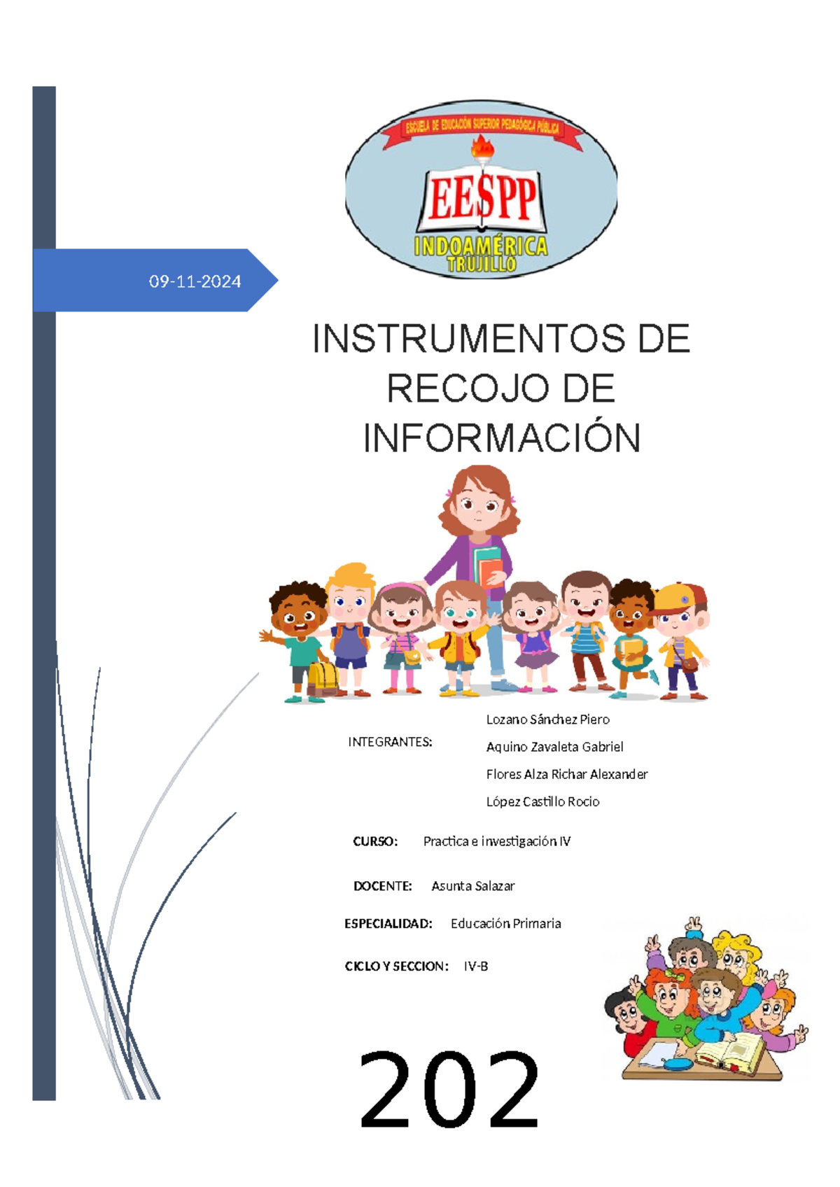 Instrumentos DE Recojo DE Información - 09-11- INSTRUMENTOS DE RECOJO ...