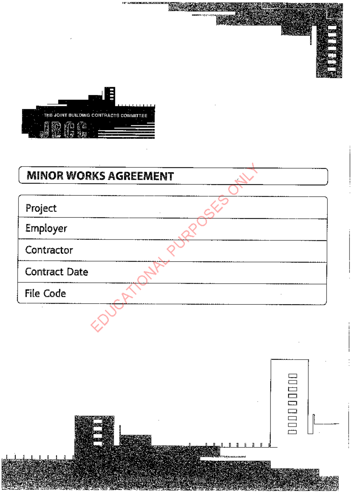 MWA v 5 - Minor Works Agreement Inspection & Completion Procedures ...