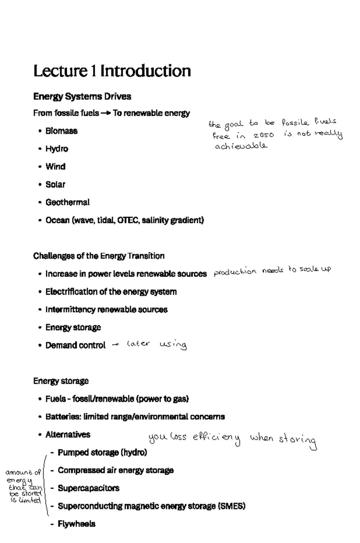 Lecture 1: Introduction to Energy Systems and Drives (Fossil Fuels to ...