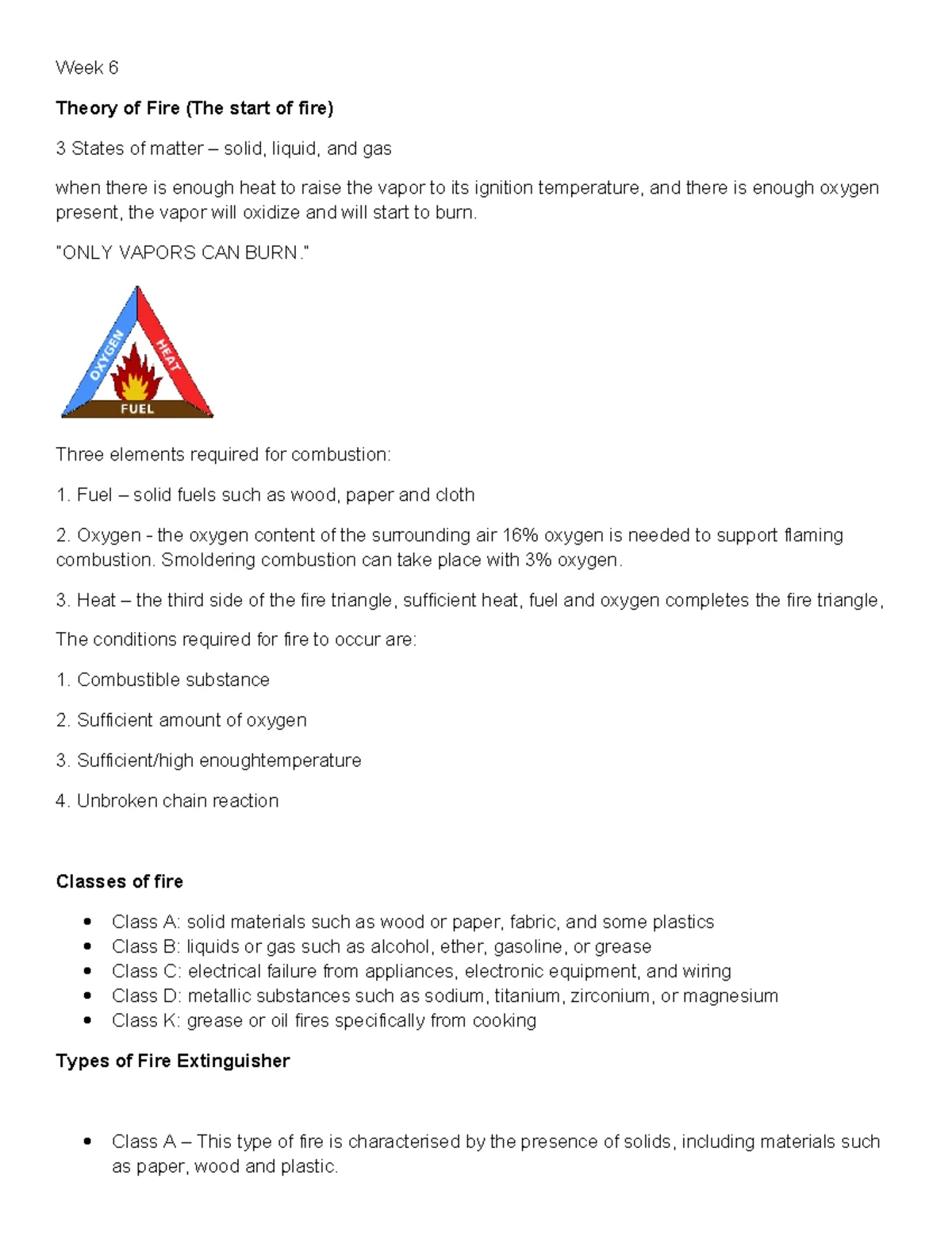 BTCC 311 Midterm Study Guide: Fire Safety and First Aid Principles ...