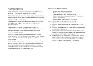 The Little Prince Summary - World Literature - WMSU - Studocu