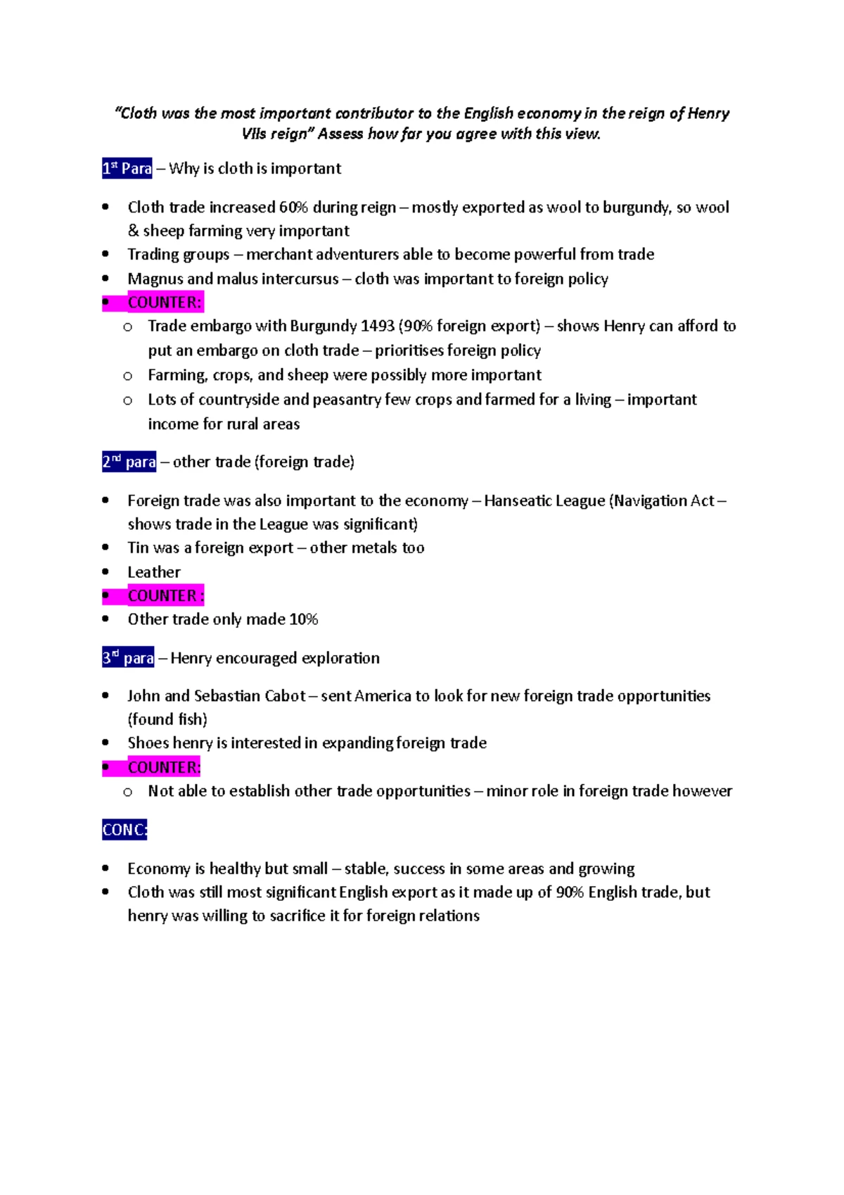 OCR A-Level History Mid Tudor Crises: Rebellion and Unrest Revision ...