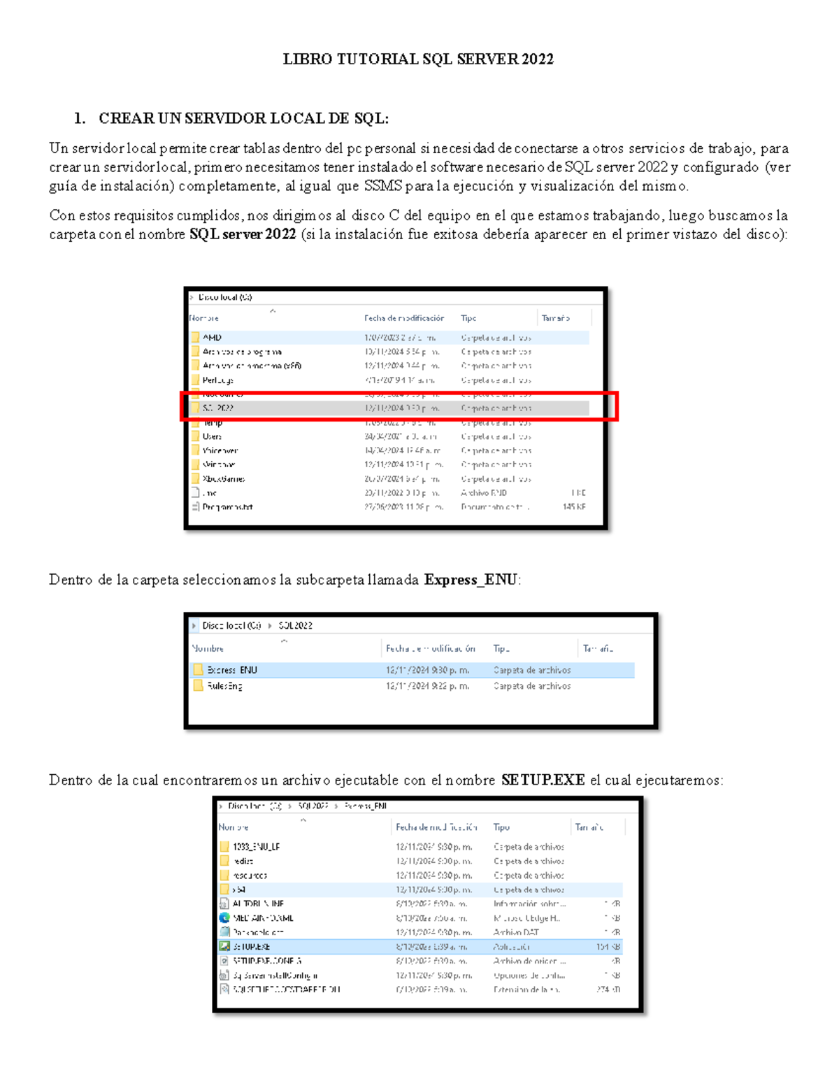 Guía Completa: Libro Tutorial de SQL Server 2022 para Principiantes ...