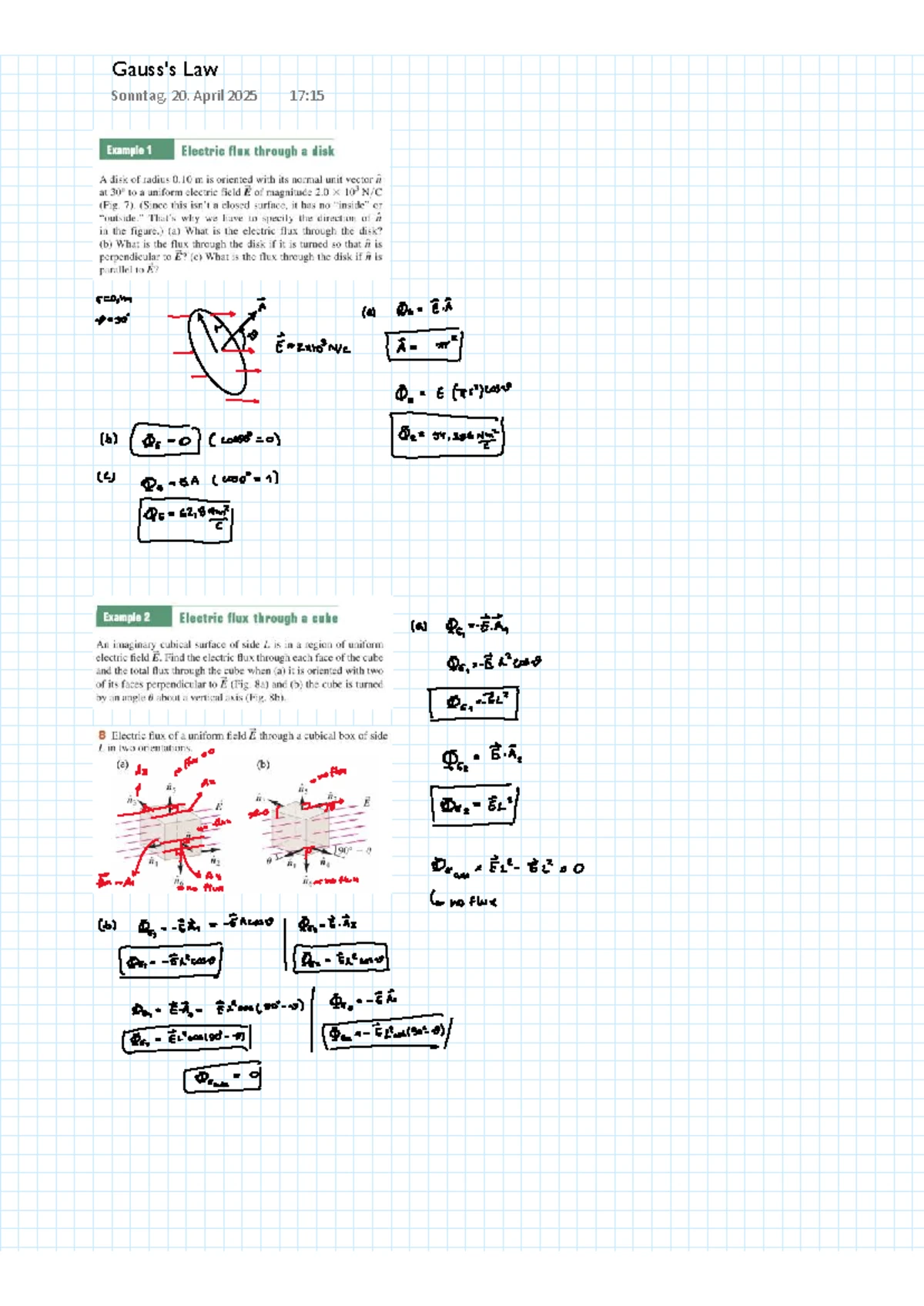 Electric Potential - Solutions to Examples (PHYS 101) - Studocu