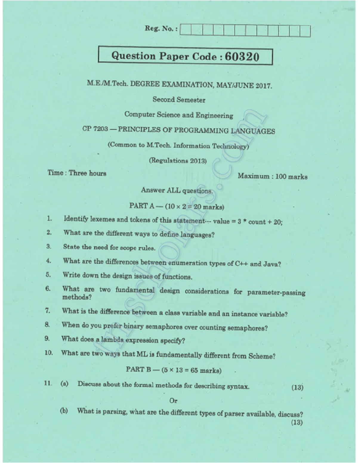 Previous Year Question Papers (PPL ME) - QP 2 Summary - Studocu