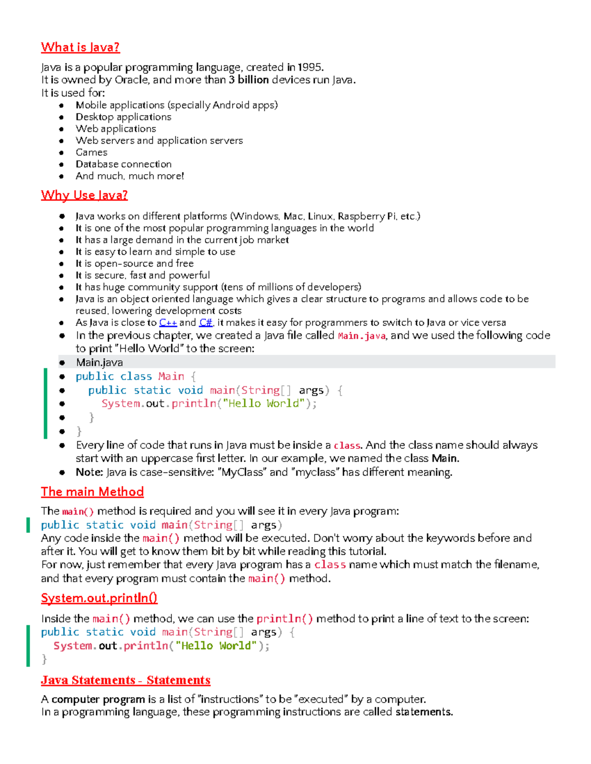 Java - About Java Lab Practical (CS101) - Studocu