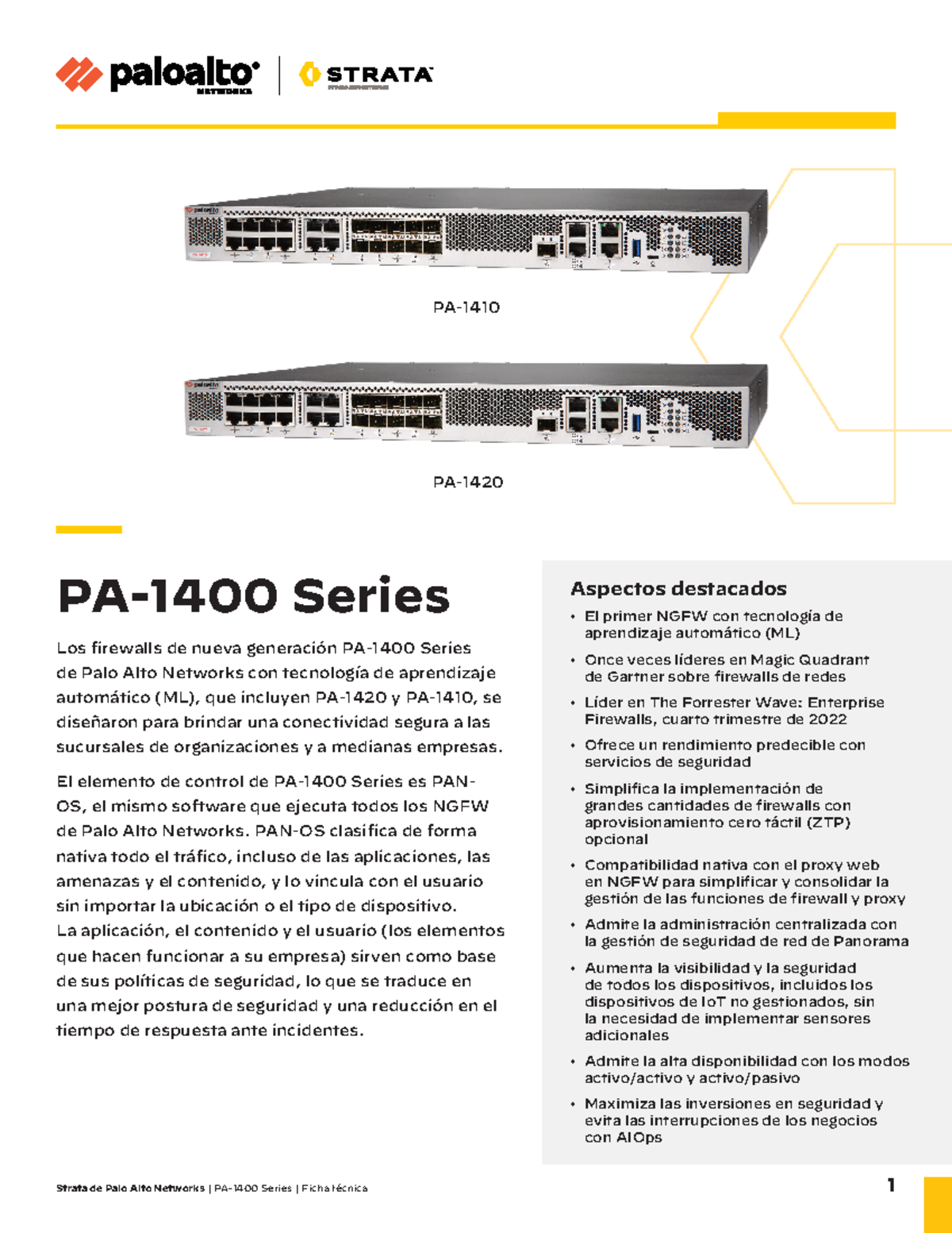 Url Filtering Inline Palo Alto Machine Learning Palo Alto Networks PA-3400  Series PA-3420 Security