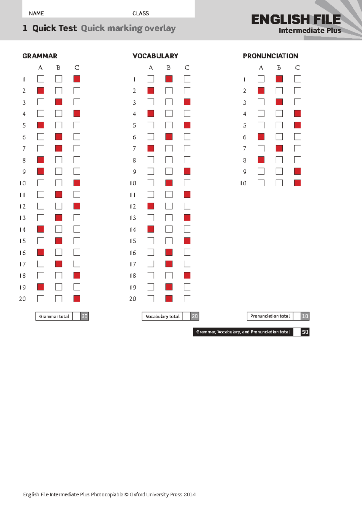 EF3e intplus quicktest 01 overlay - English File Intermediate Plus ...