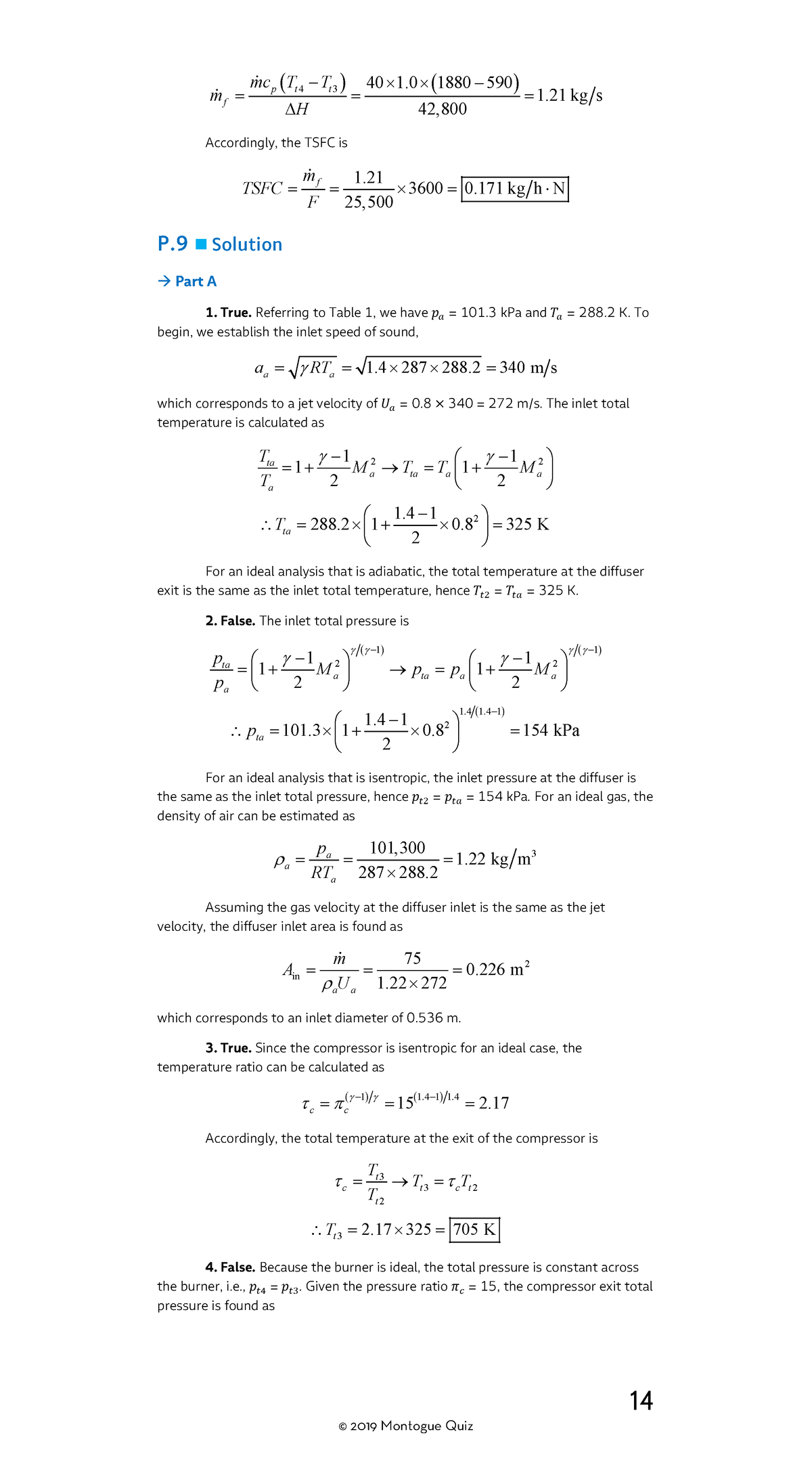Quiz 14 - Problem Solving and Analysis in Fluid Dynamics - Studocu