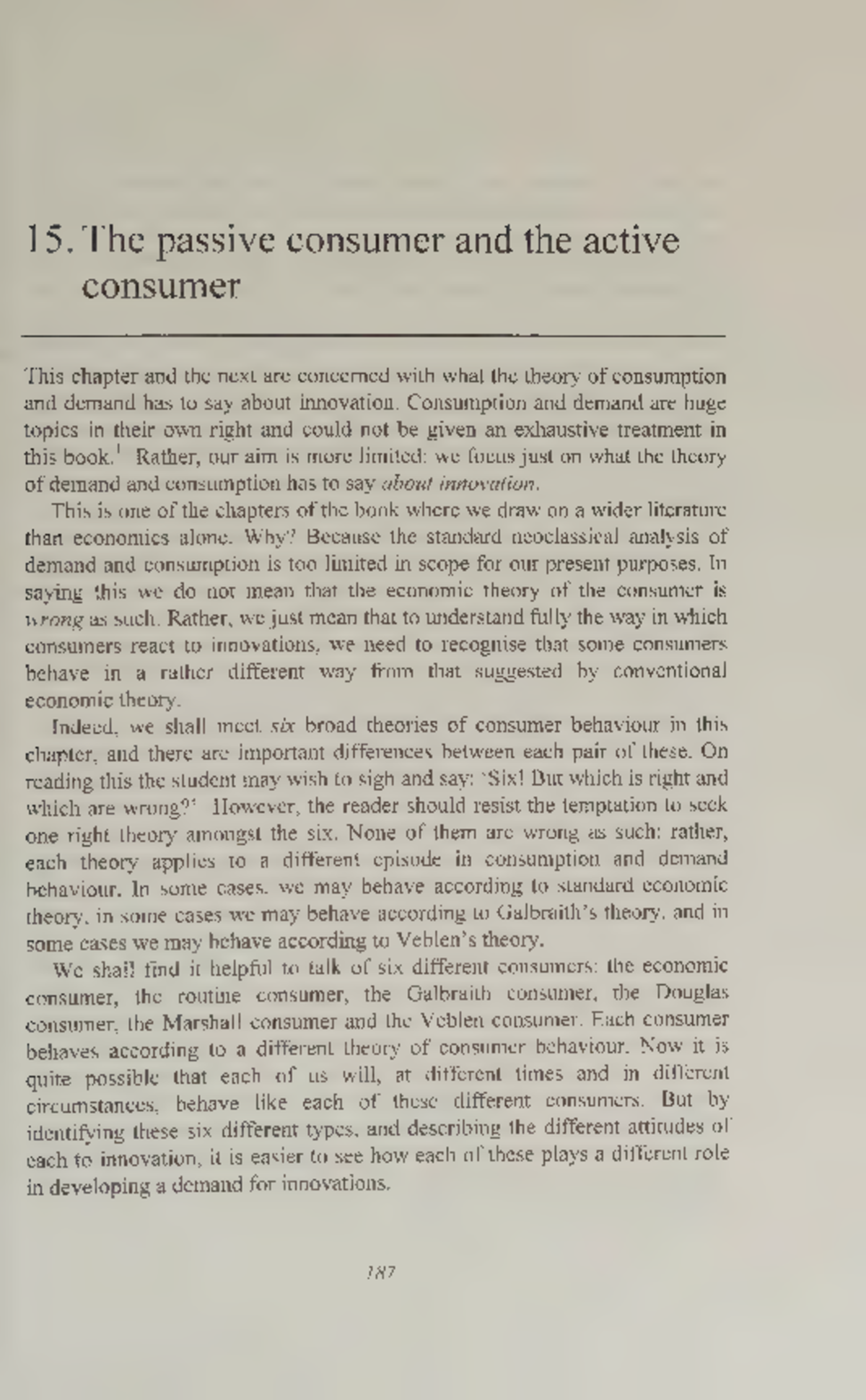 L7 - The Passive vs. Active Consumer: Understanding Innovation Dynamics ...