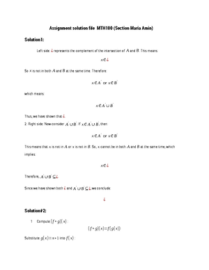 T1formulastoknow - Information - MATH 101 Test 1 Formulas The ...