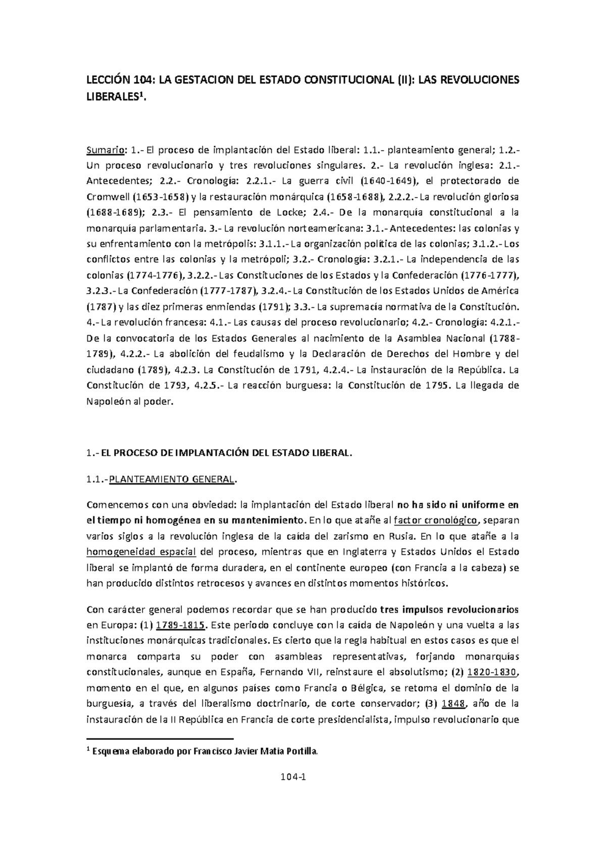 105A Lección Sobre el Estado Constitucional y sus Fundamentos ...