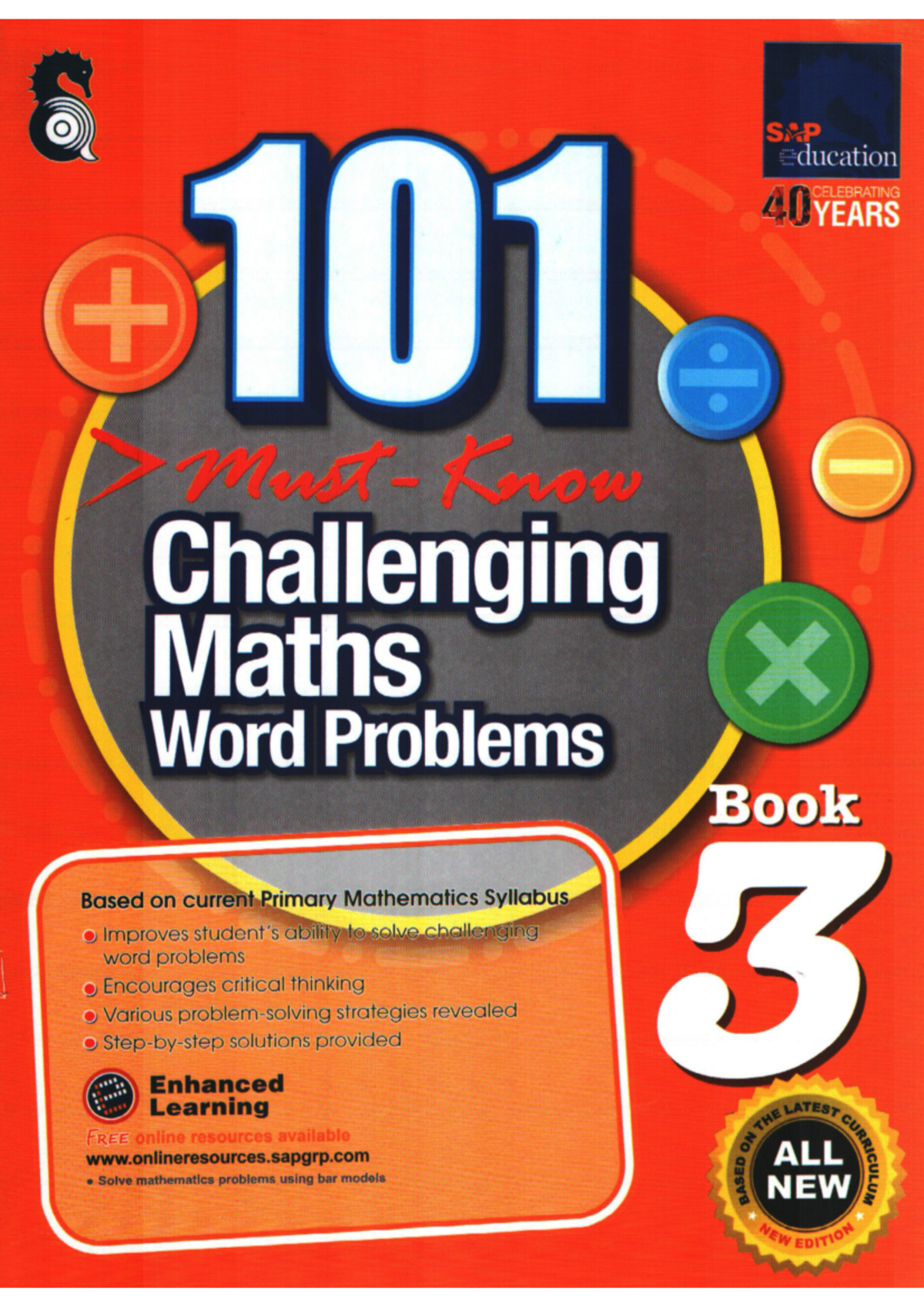 101 Challenging Math Word Problems Book 3: Enhance Problem-Solving ...