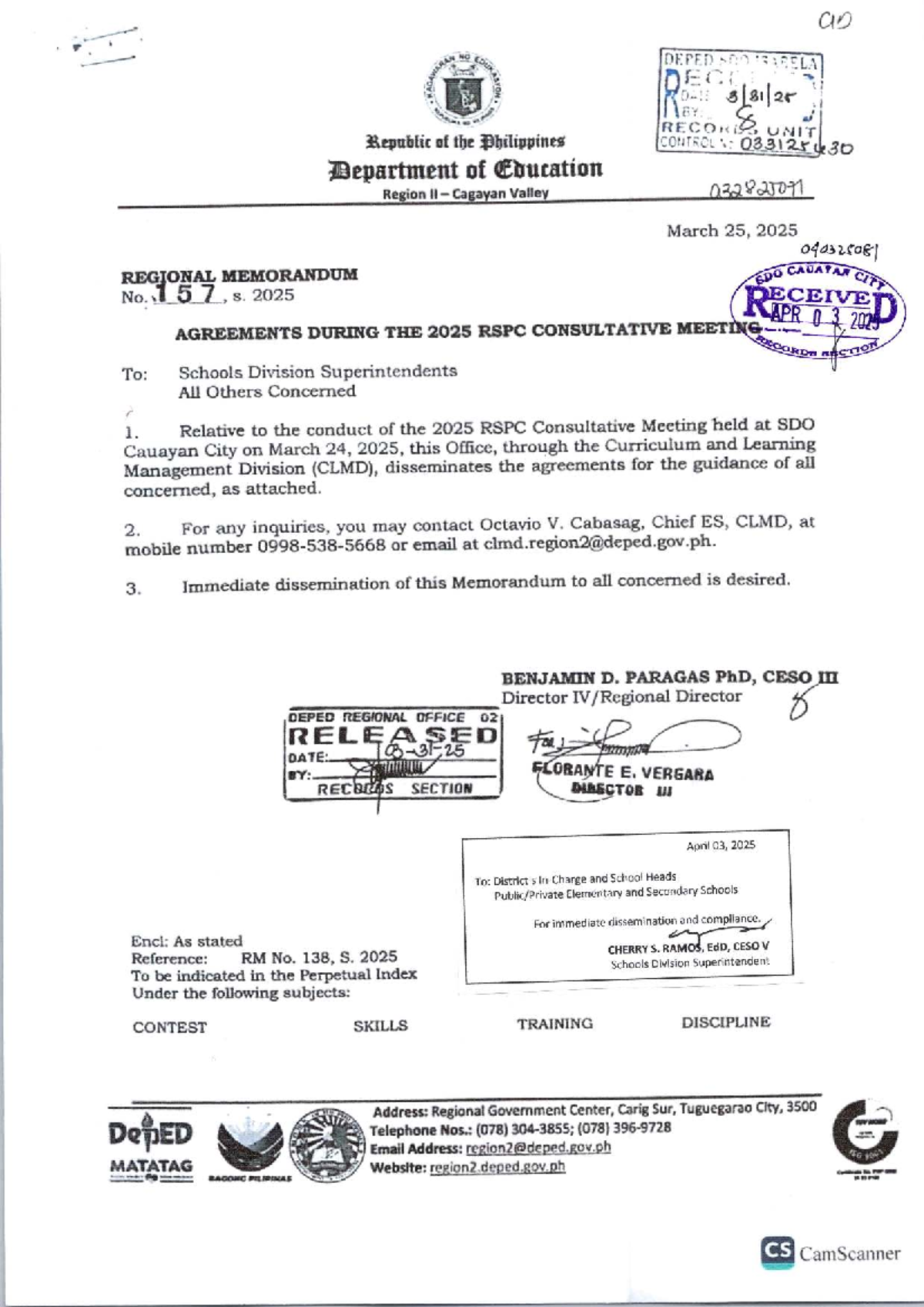 W1-04-004 Agreements During THE 2025 RSPC Consultative Meeting - as NO ...