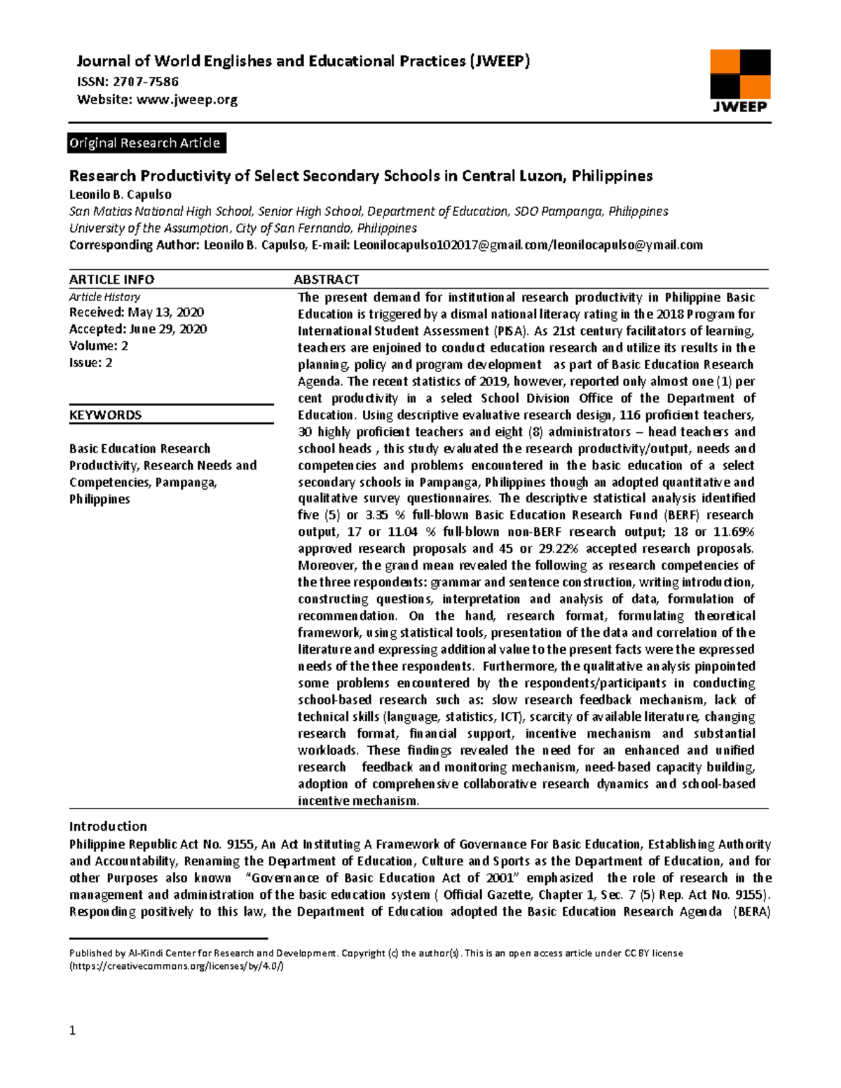 Alkindipublisher 1982,+Paper+1+(2020 - Journal of World Englishes and ...