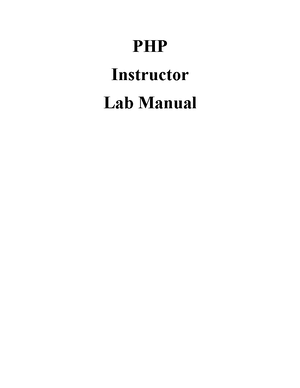 Lab Manual CSC412 Vis Prog Ver2 - i LAB MANUAL Course: CSC 412 – Visual ...