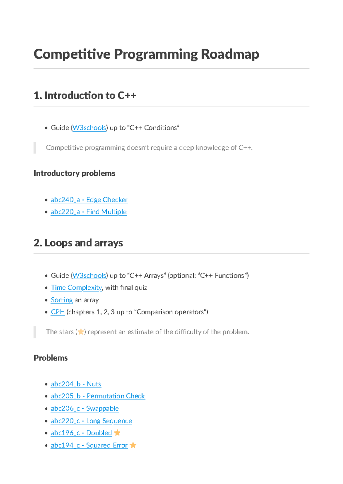 Merged en - important for coding - Compe ve Programming Roadmap 1 ...