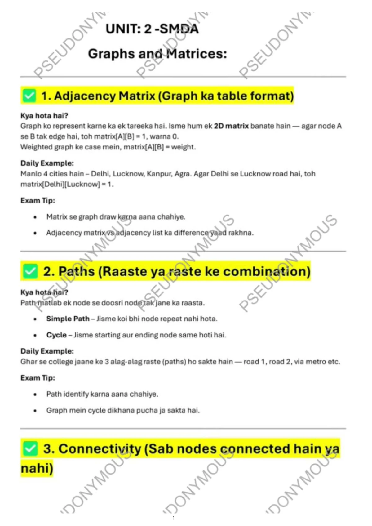 SMDA Notes Summary: Units 1-5 on Social Media & Network Fundamentals ...