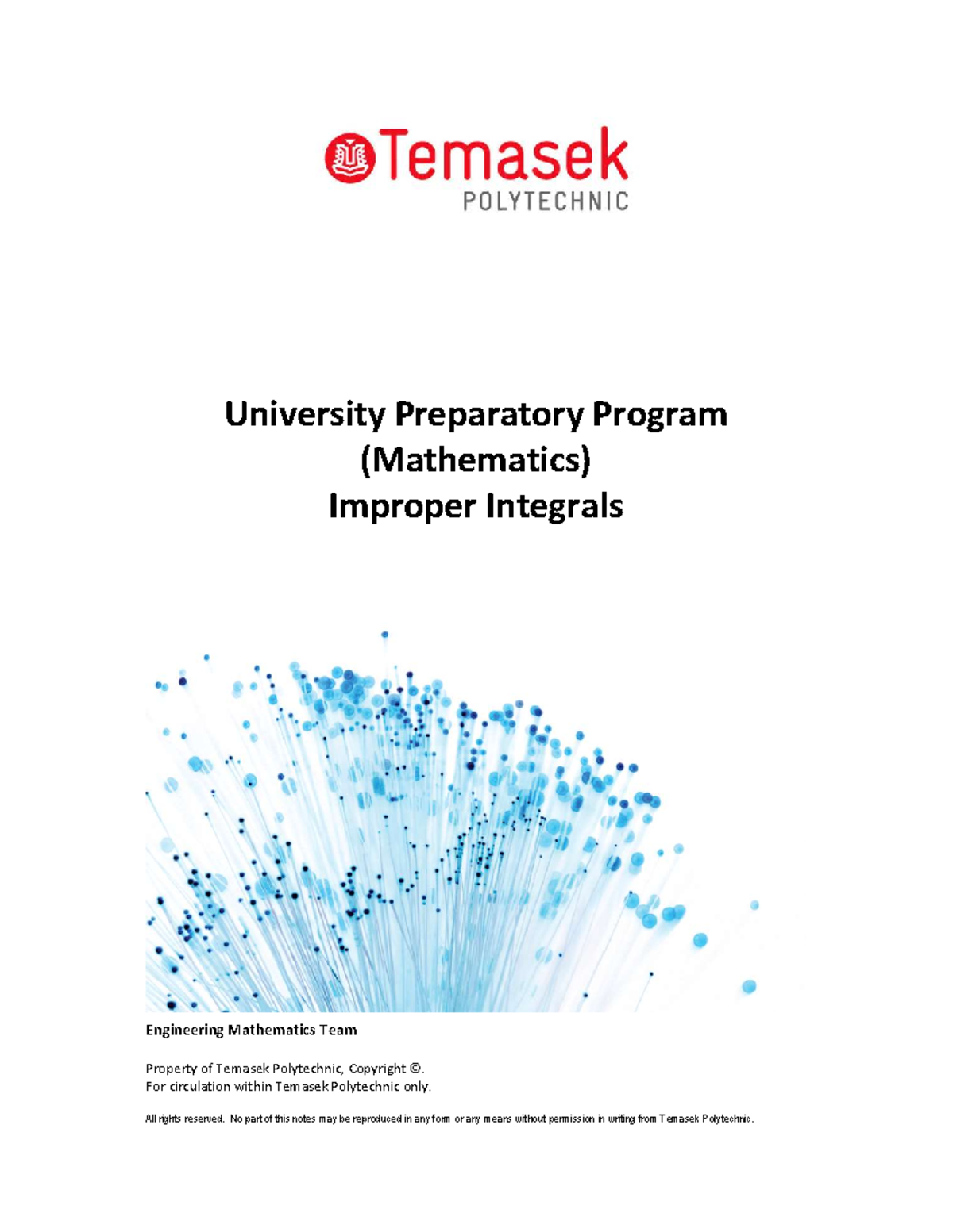 UPP Mathematics: Improper Integrals and Limit Rules Notes - Studocu