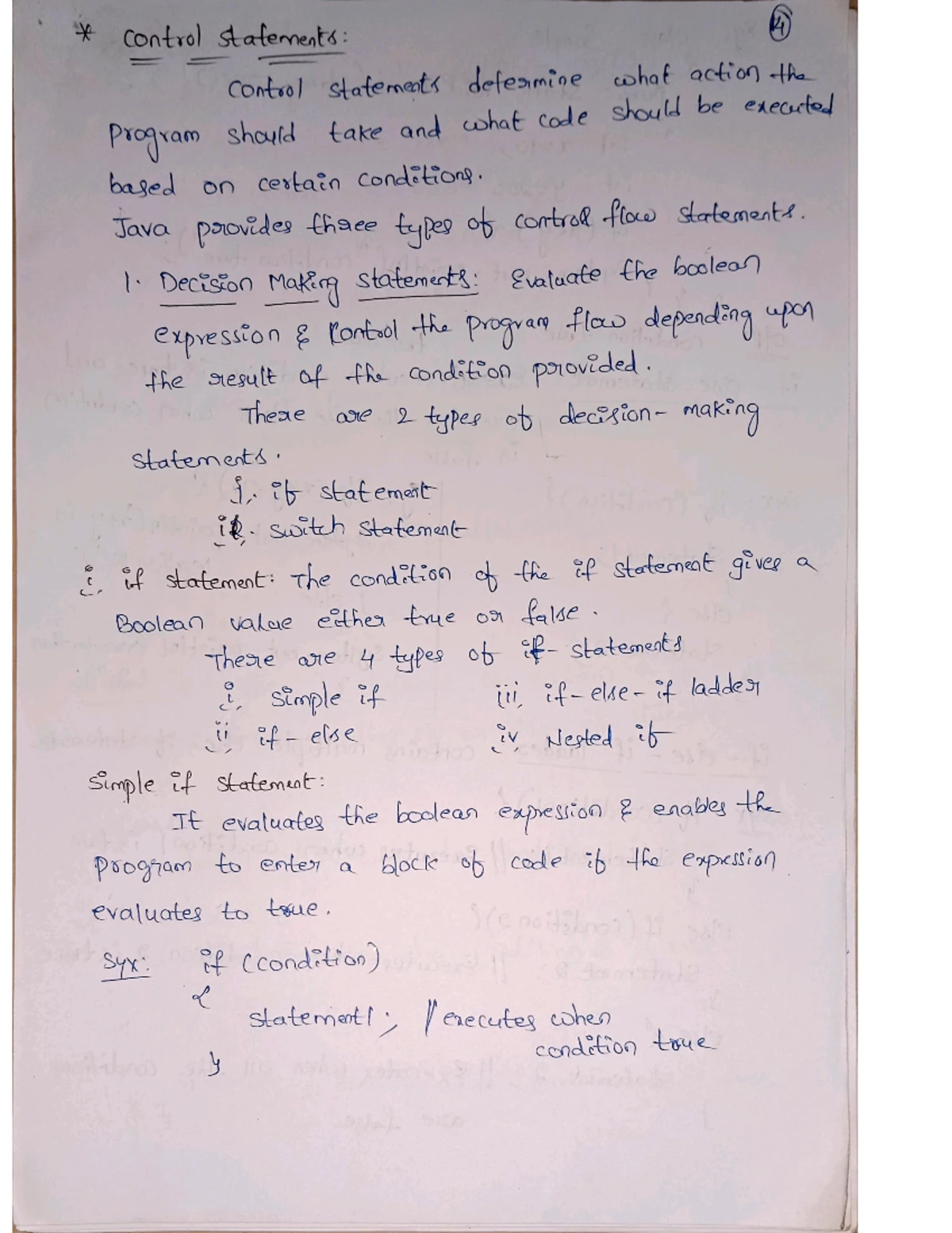 JAVA UNIT-2 - Java is a high-level, object-oriented programming ...