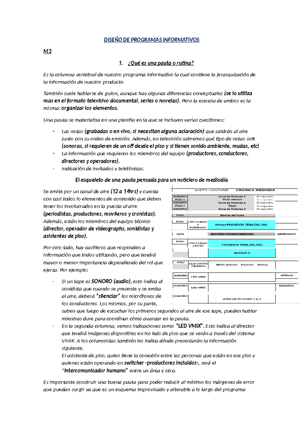 DiseñO DE Programas INF - M3 Y M4 - DISEÑO DE PROGRAMAS INFORMATIVOS M ...