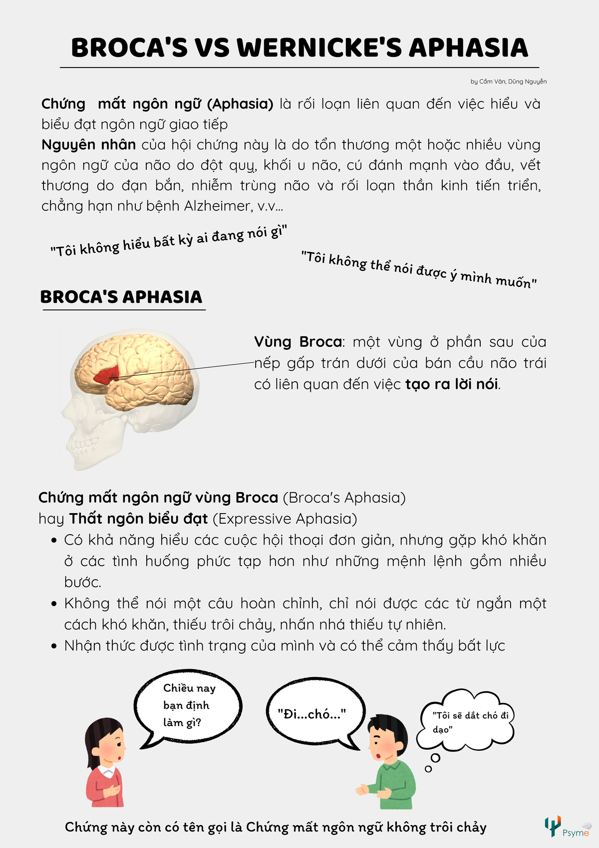 Broca's vs Wernicke's Aphasia: A Comparative Analysis - Studocu