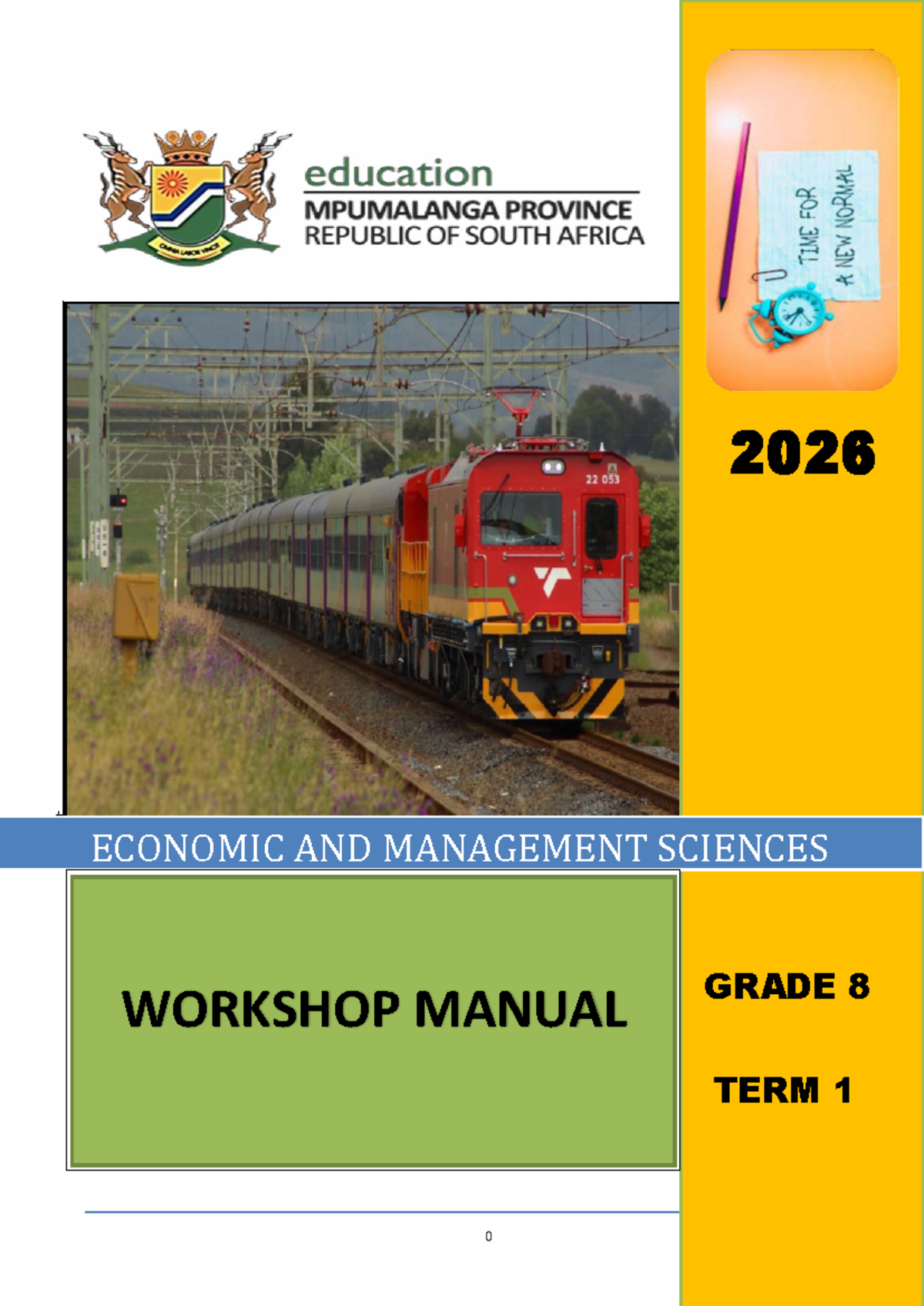 2026 EMS GRADE 8 TERM 1 WORKSHOP MANUAL AND ASSESSMENT GUIDE - Studocu