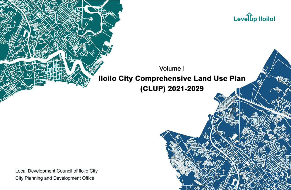 Iloilo City CLUP 2021-2029: Comprehensive Land Use Plan Volume 1 - Studocu