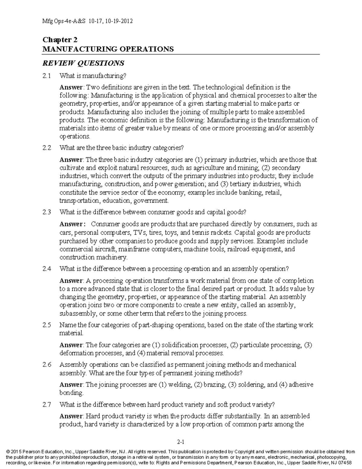 Samples Solution Manual For Automation Production Systems And Computer
